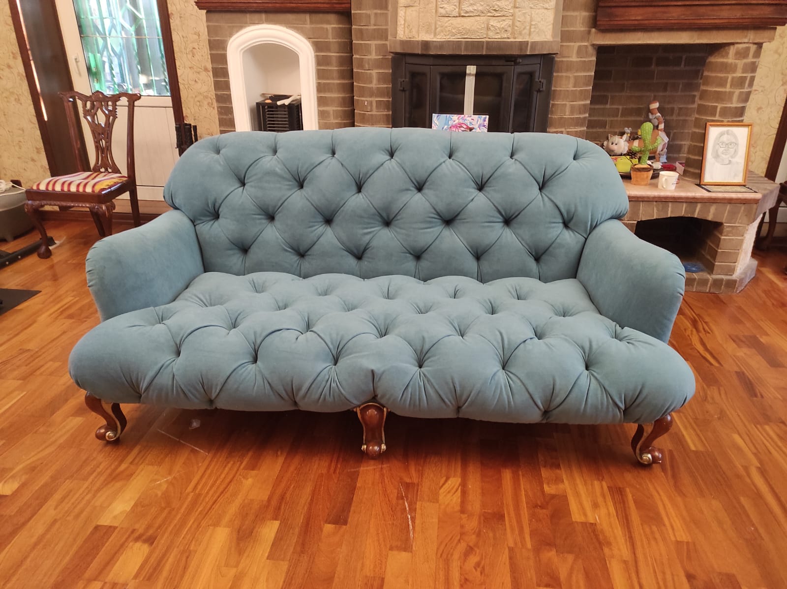 Перетяжка дивана. Кимовск