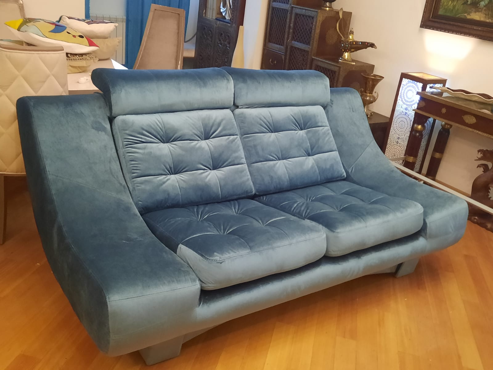 Обивка дивана на дому. Кимовск